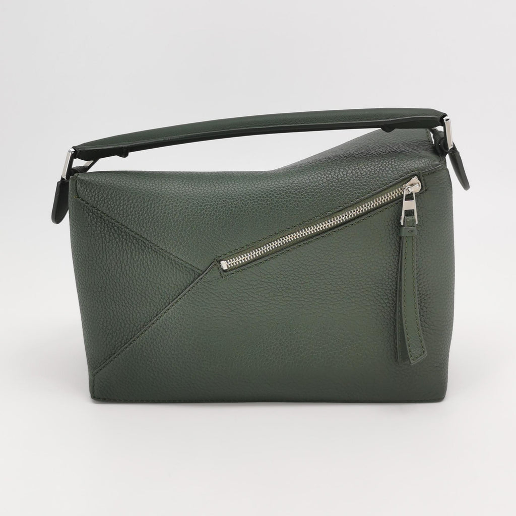 Loewe Puzzle Edge Small Bottle Green