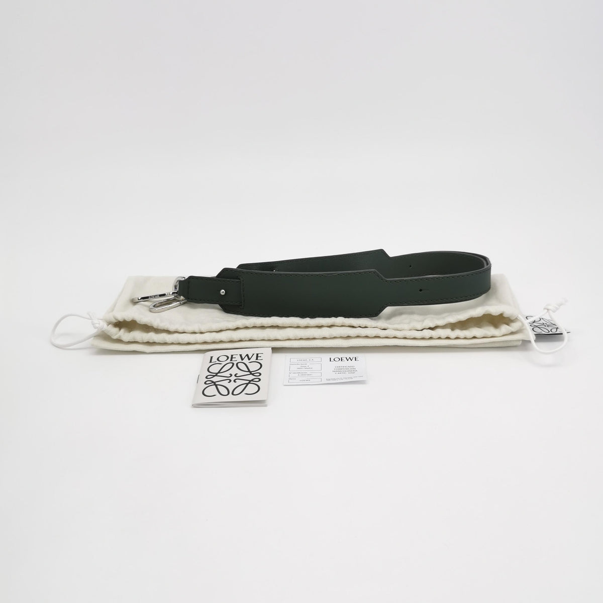 Loewe Puzzle Edge Small Bottle Green