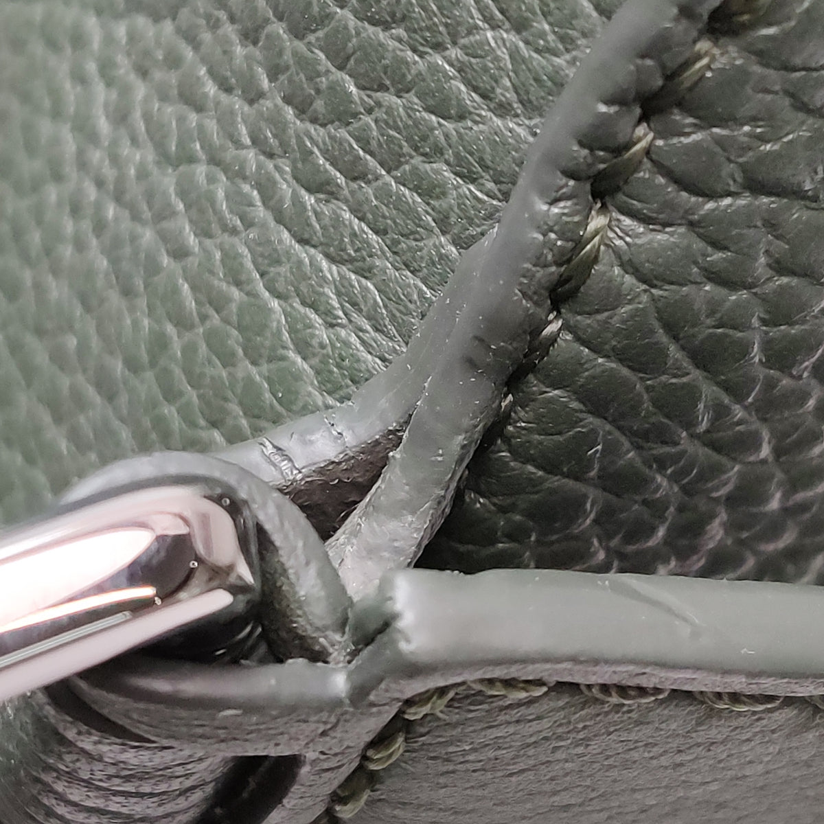 Loewe Puzzle Edge Small Bottle Green