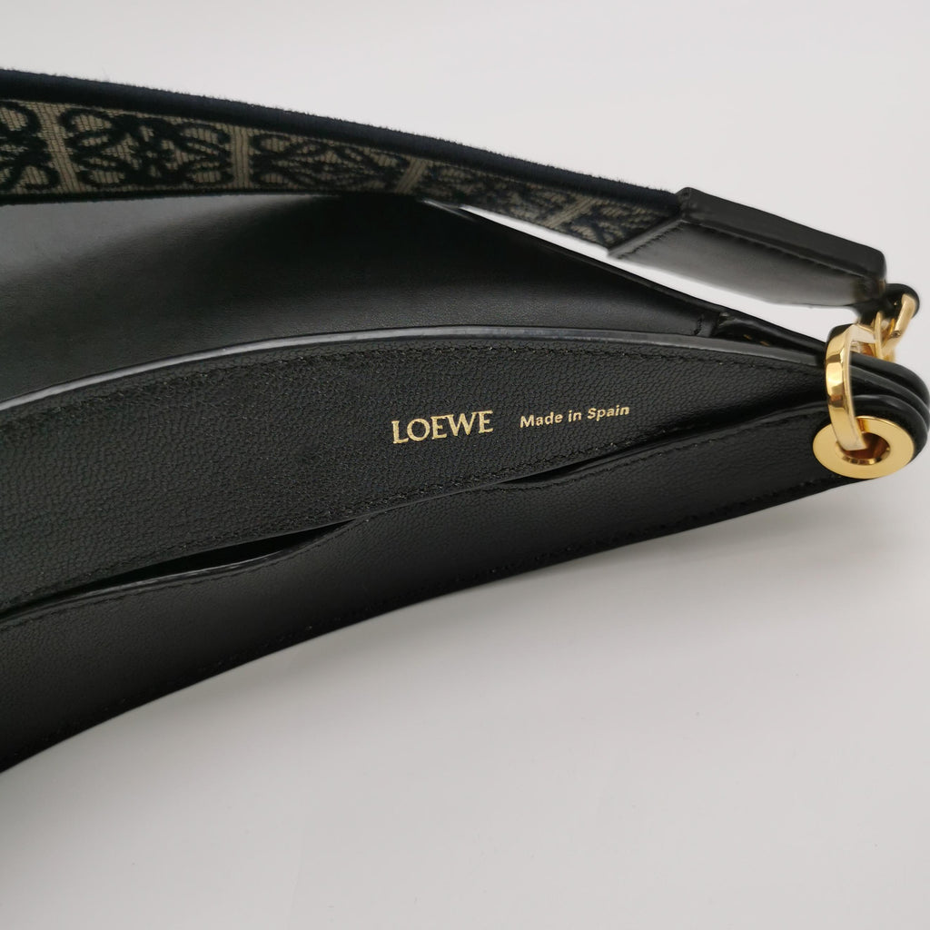 Loewe Luna Shoulder Bag Black