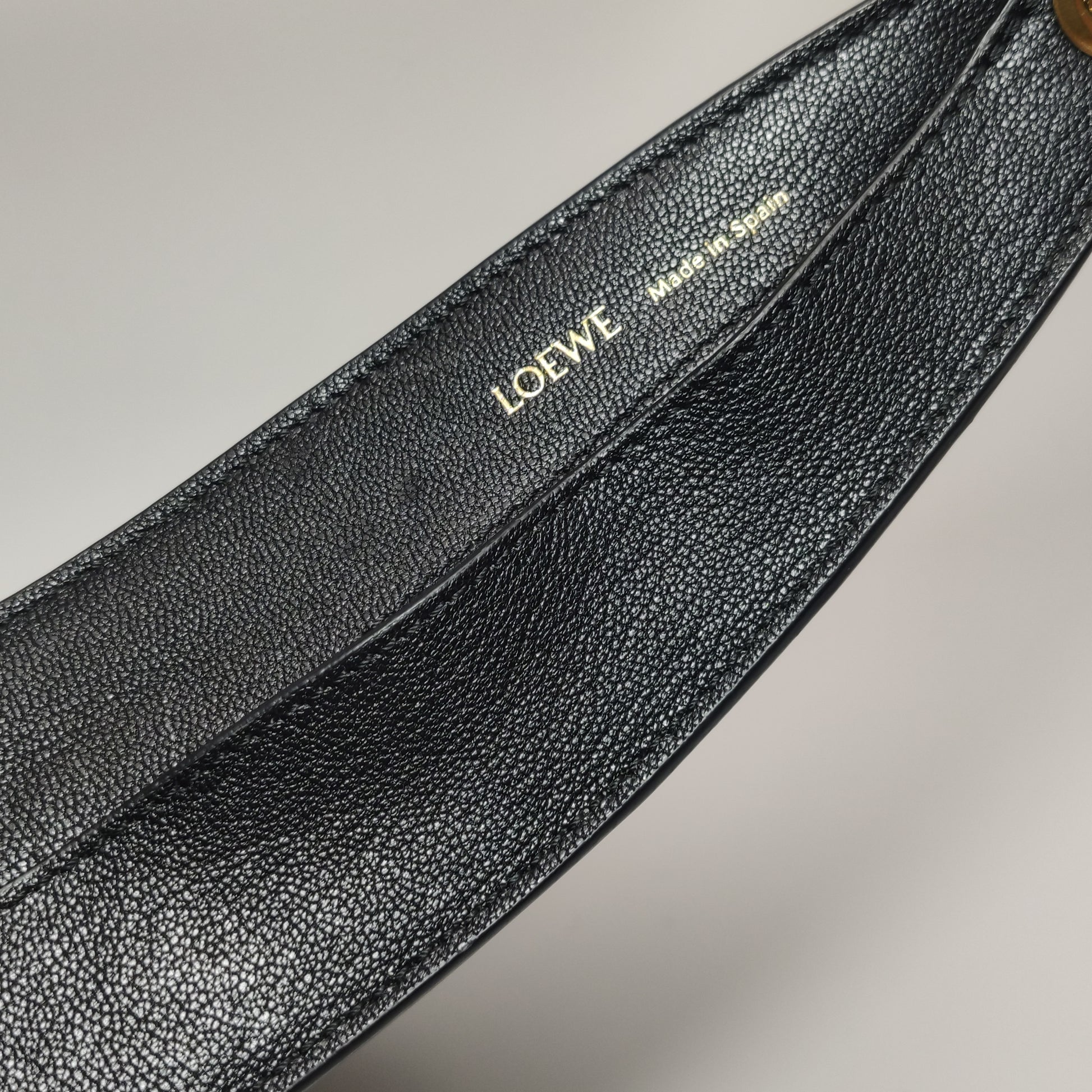 Loewe Luna Shoulder Bag Black