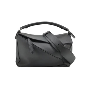 Loewe Puzzle Medium Classic Calfskin Black SHW