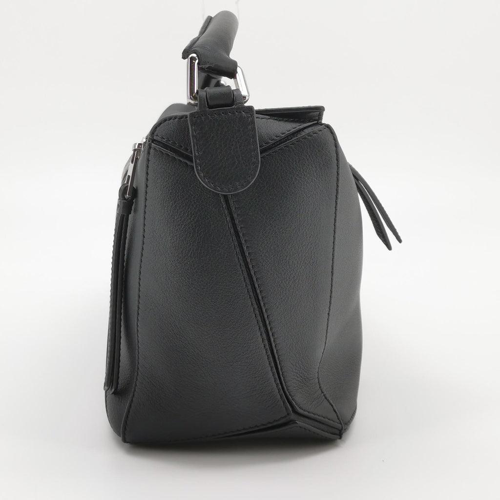 Loewe Puzzle Medium Classic Calfskin Black SHW