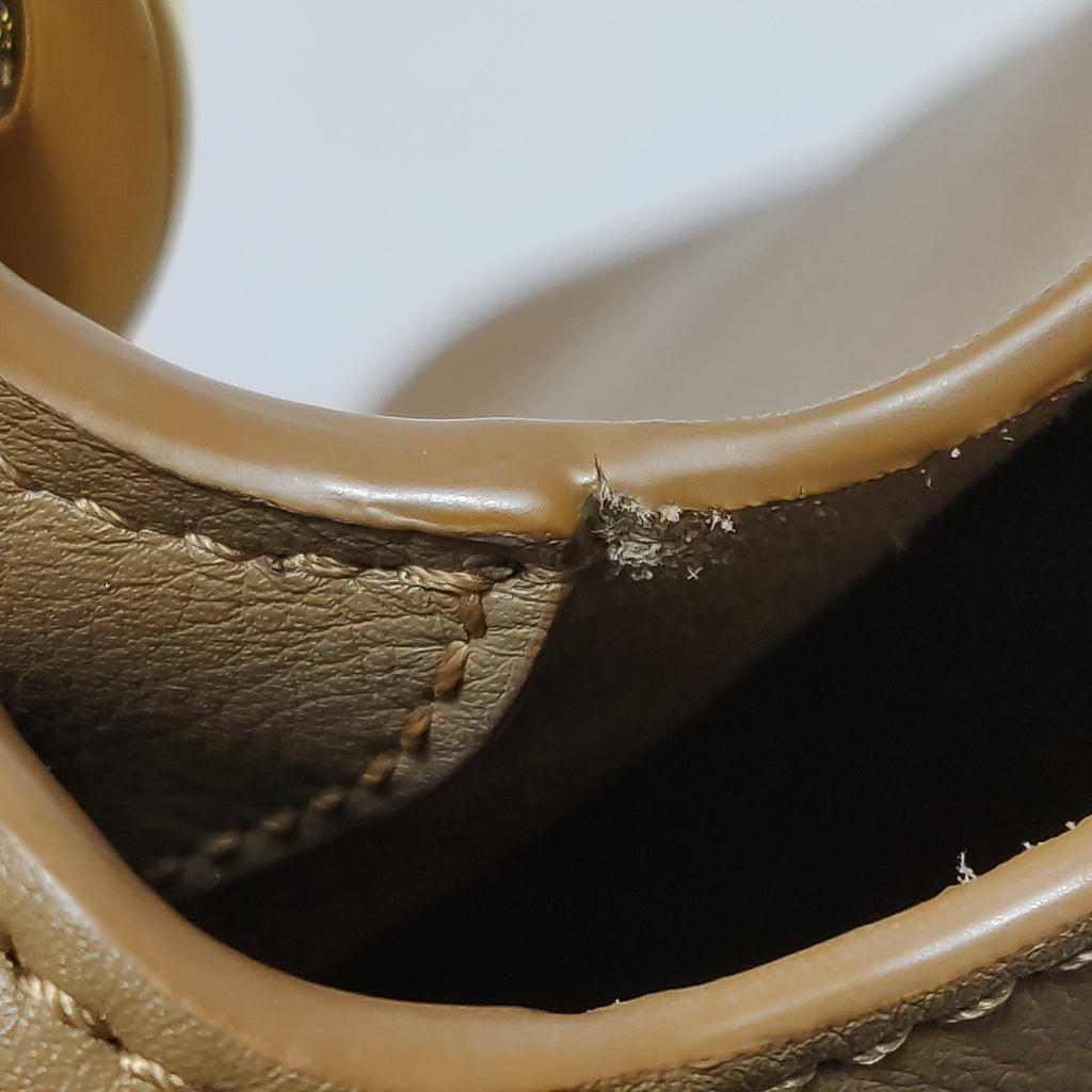 Loewe Pebble Bucket Mini Smooth Calfskin Oak