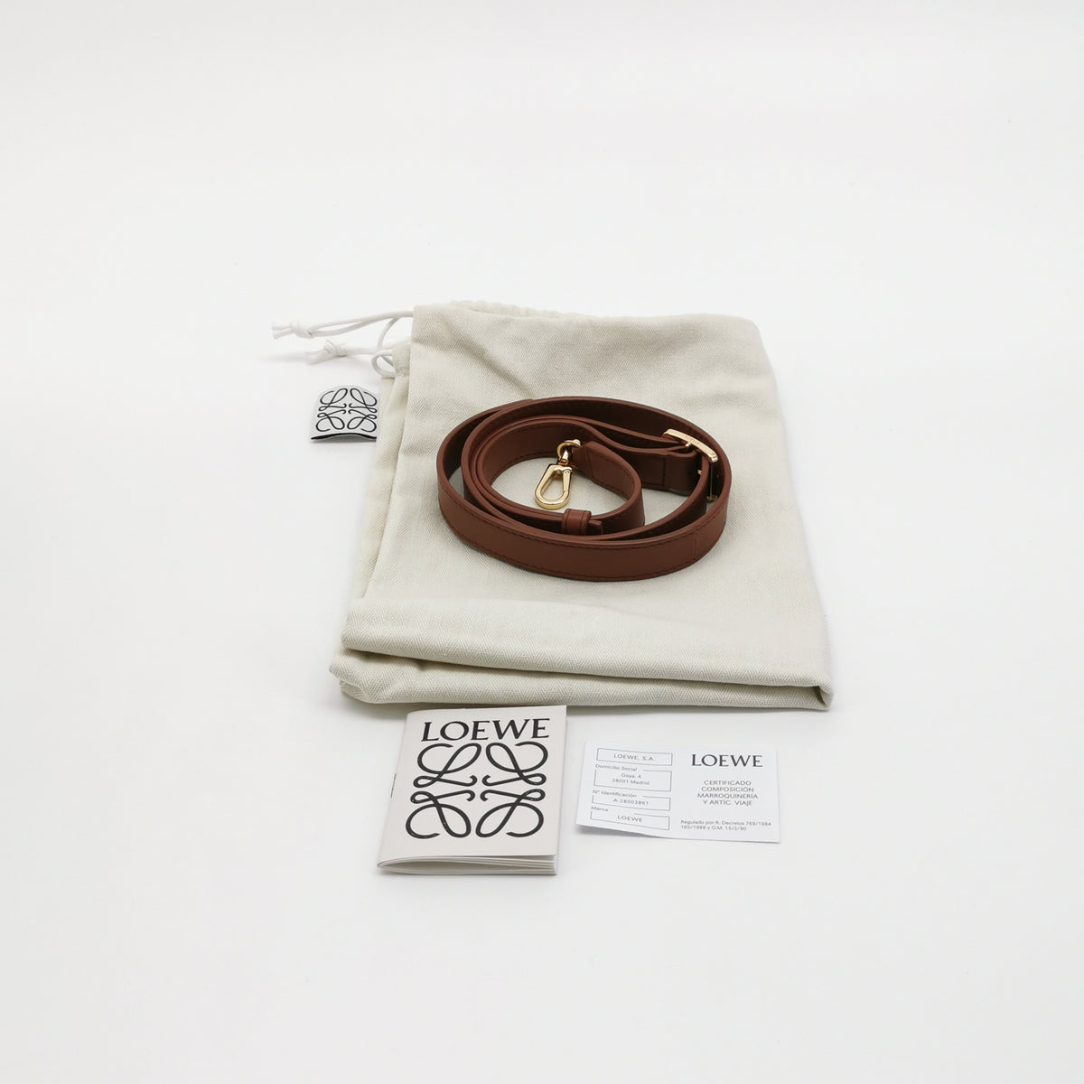 Loewe Featherlight Puzzle Pecan Small