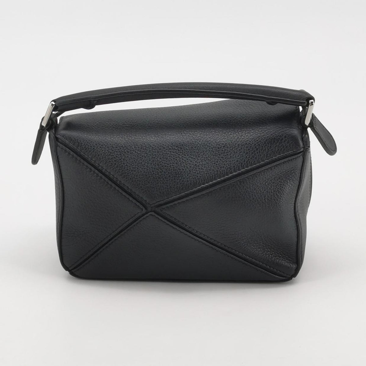 Loewe Puzzle Mini Black Calfskin