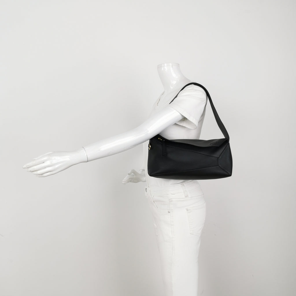 Loewe Puzzle Hobo Black