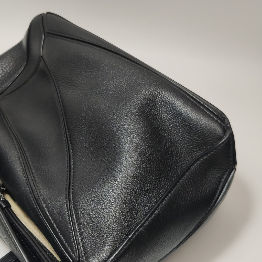Loewe Puzzle Small Classic Calfskin Black SHW