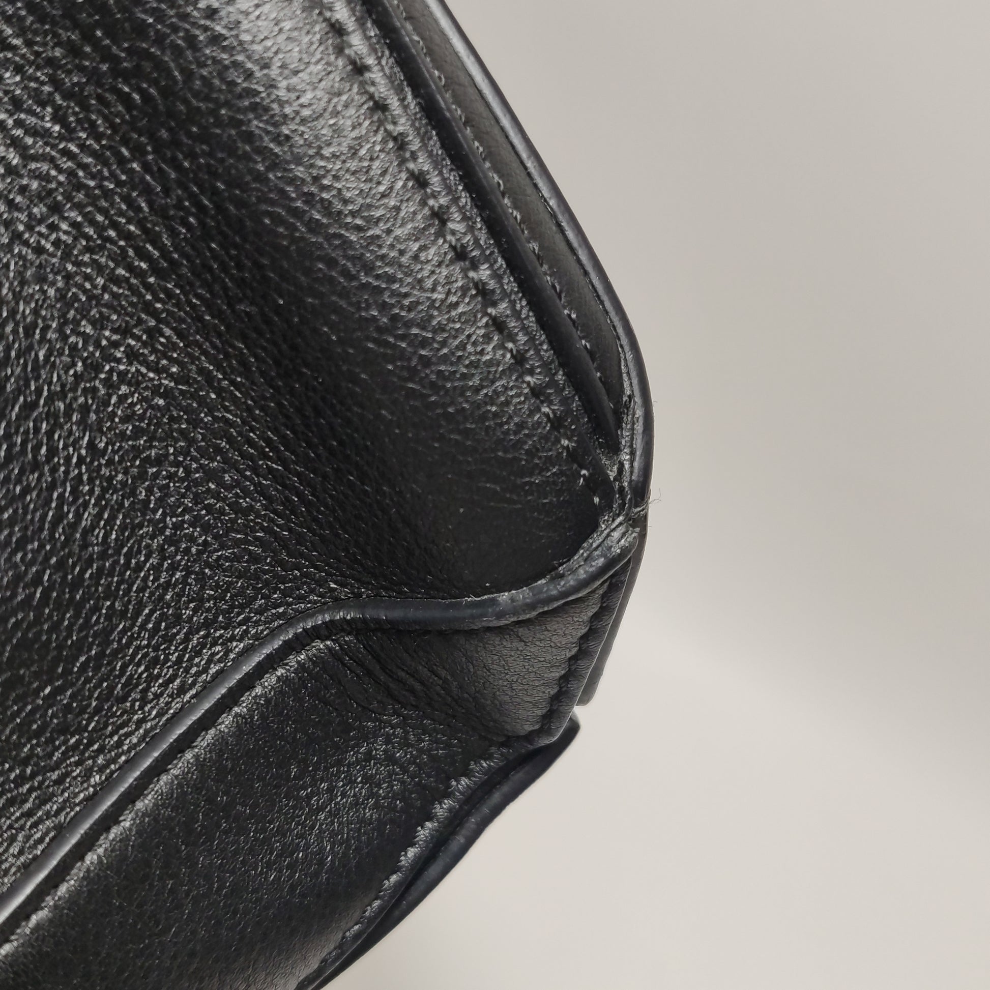 Loewe Puzzle Small Classic Calfskin Black SHW