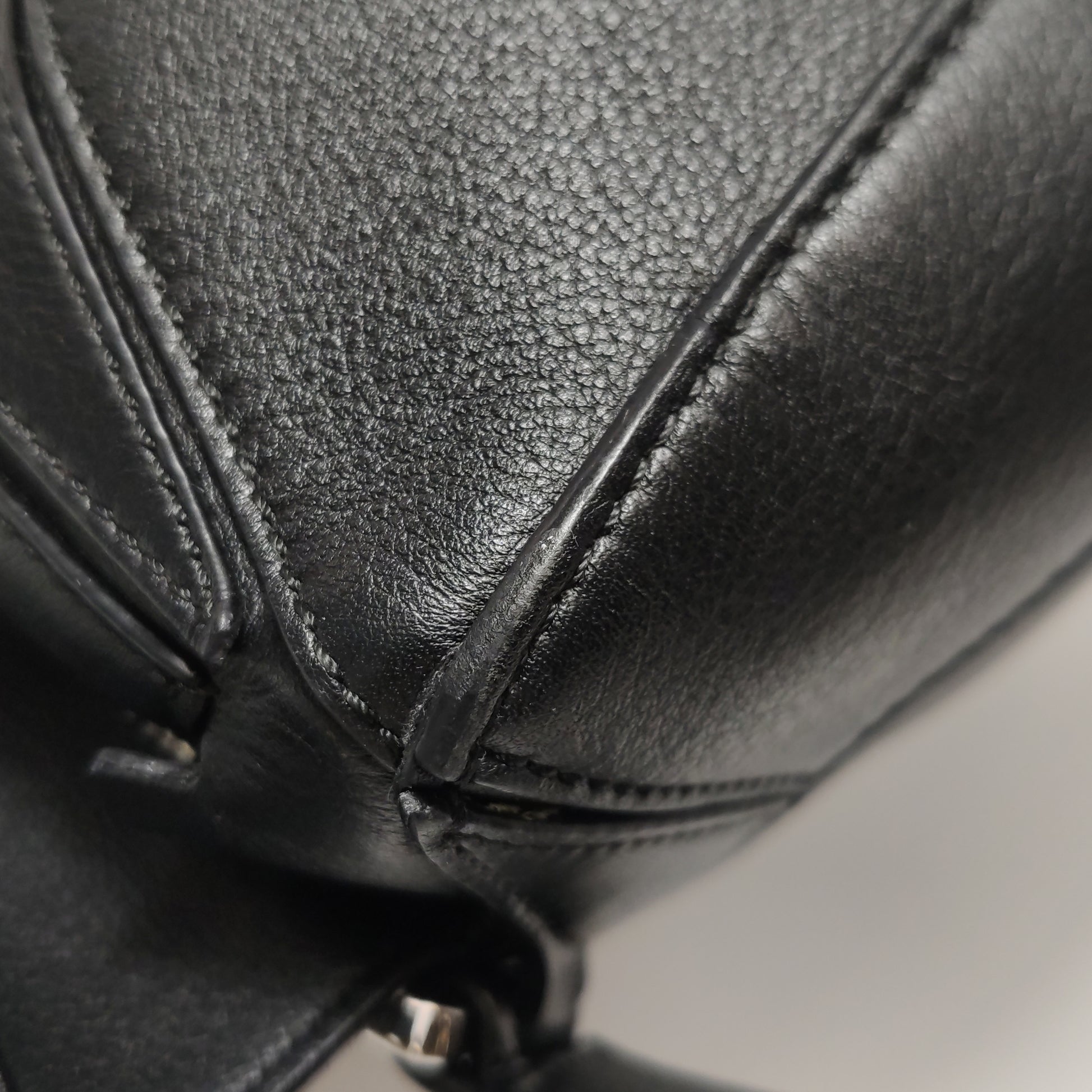 Loewe Puzzle Small Classic Calfskin Black SHW