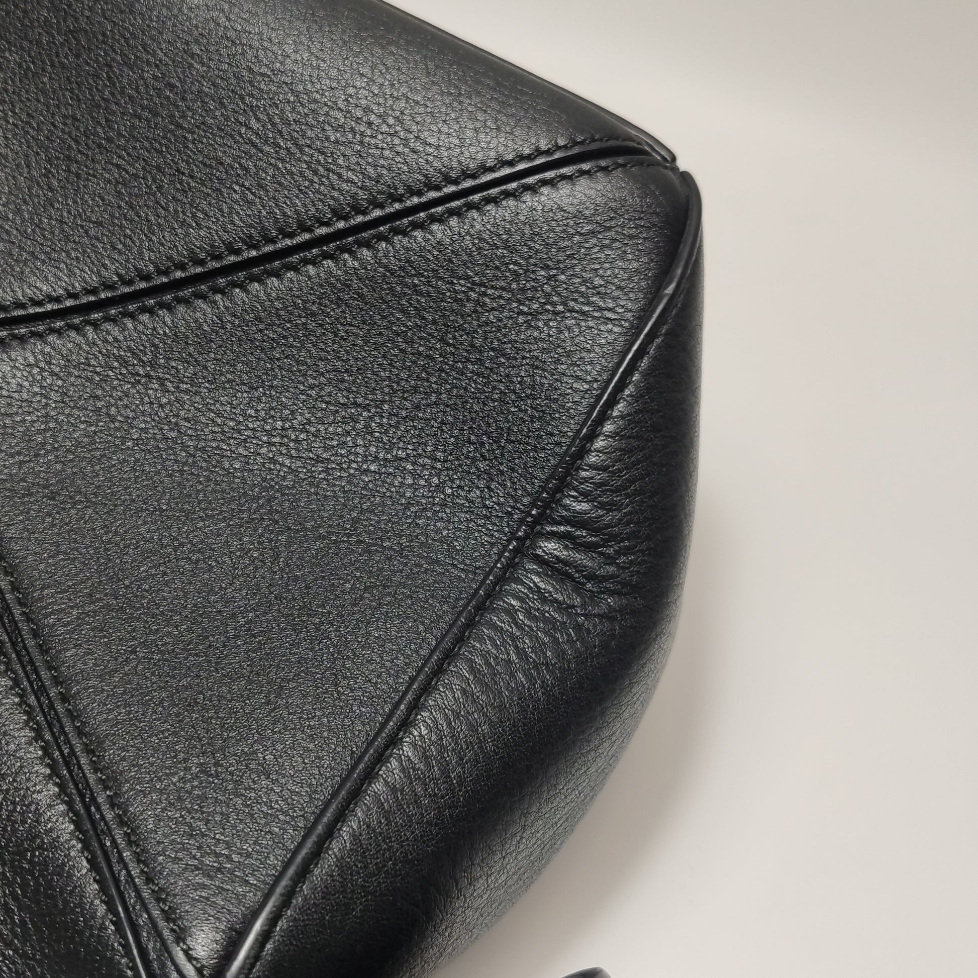 Loewe Puzzle Small Classic Calfskin Black SHW