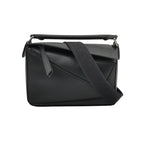 Loewe Puzzle Small Calfskin Jacquard Strap