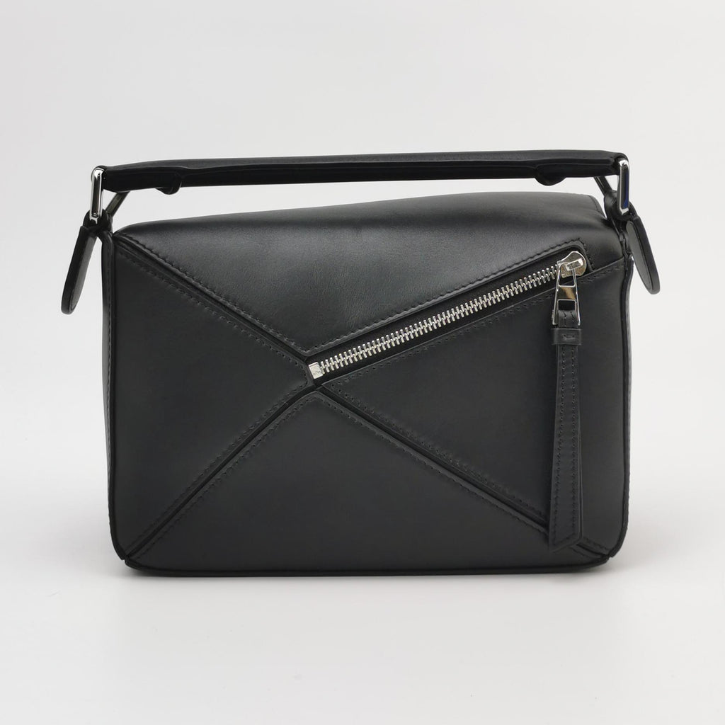 Loewe Puzzle Small Calfskin Jacquard Strap