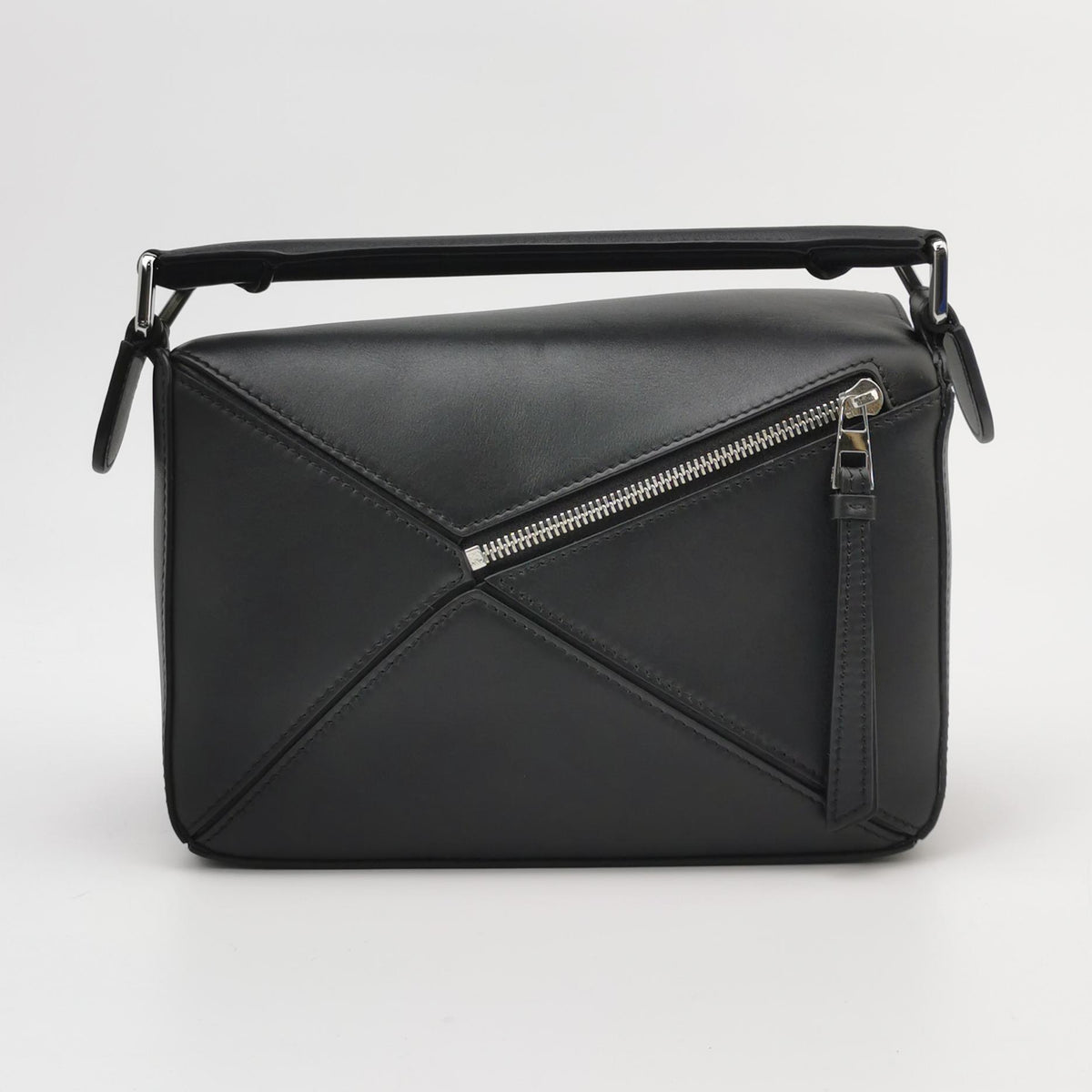 Loewe Puzzle Small Calfskin Jacquard Strap