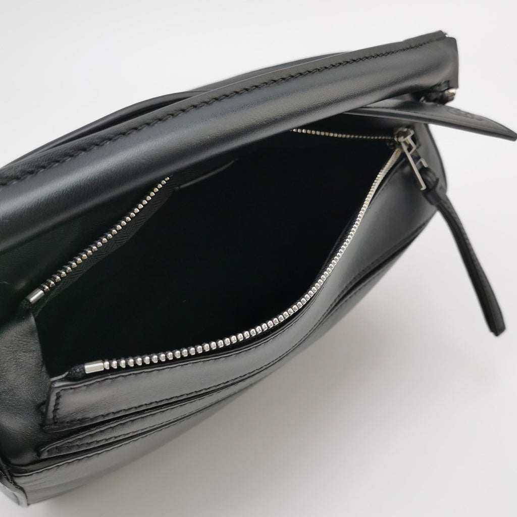 Loewe Puzzle Small Calfskin Jacquard Strap