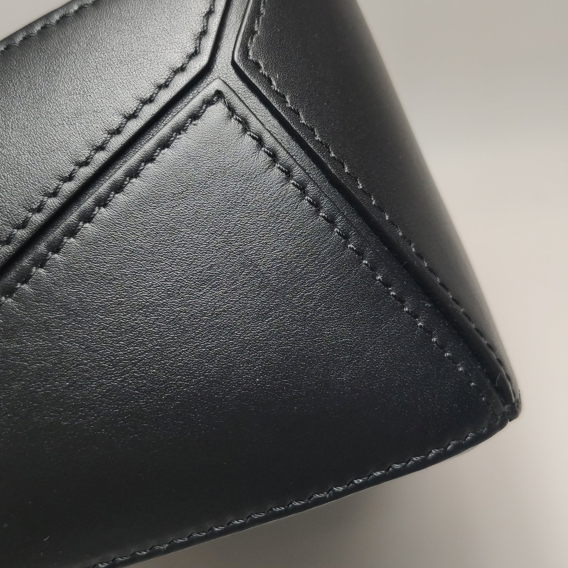 Loewe Puzzle Small Calfskin Jacquard Strap