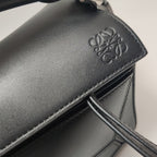 Loewe Puzzle Small Calfskin Jacquard Strap