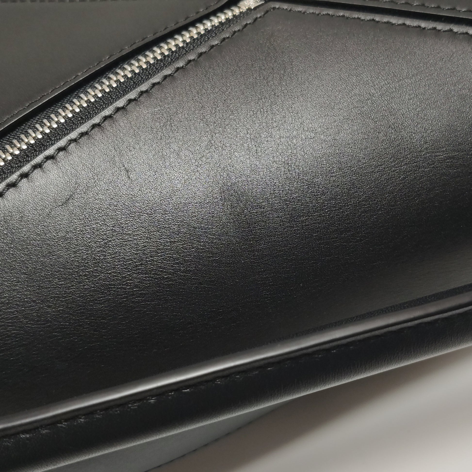 Loewe Puzzle Small Calfskin Jacquard Strap