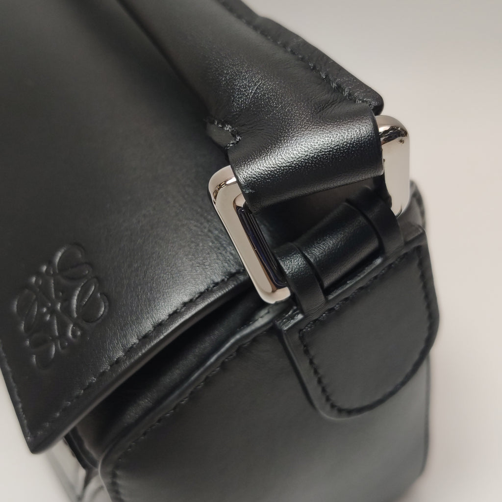 Loewe Puzzle Small Calfskin Jacquard Strap