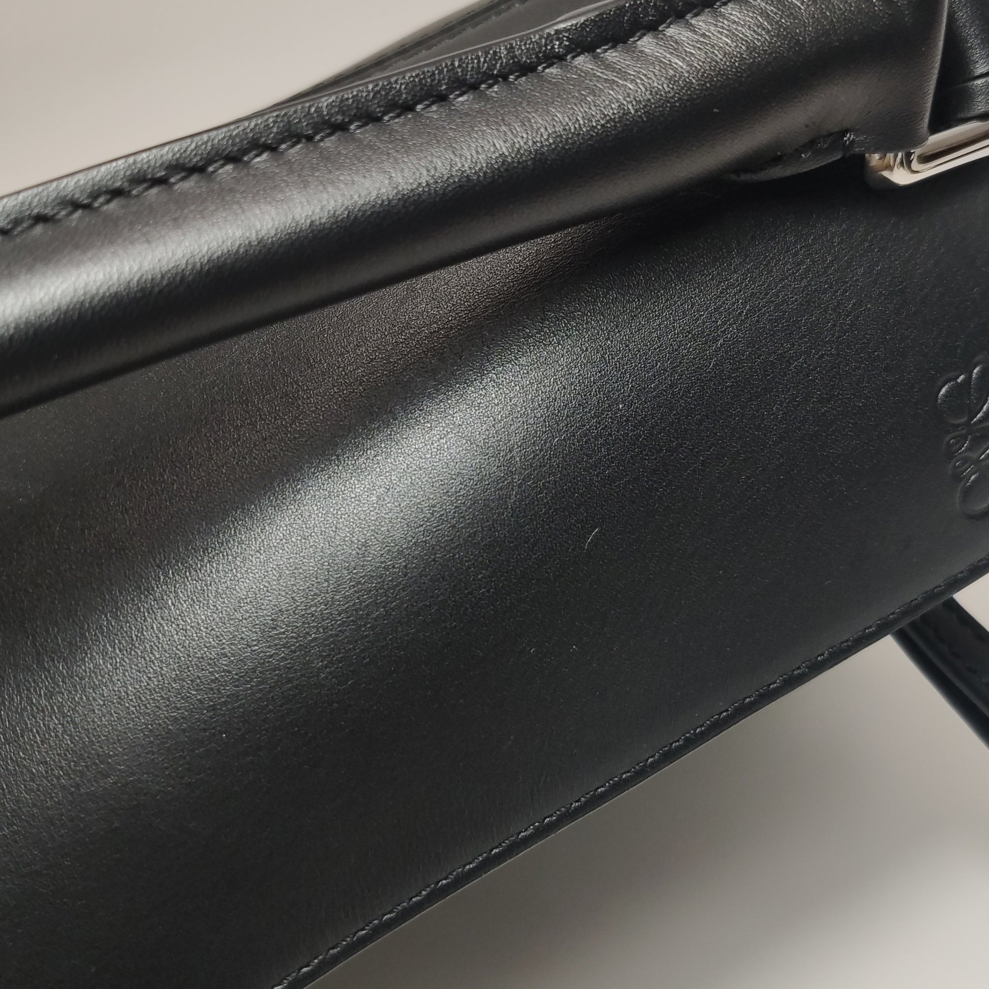 Loewe Puzzle Small Calfskin Jacquard Strap