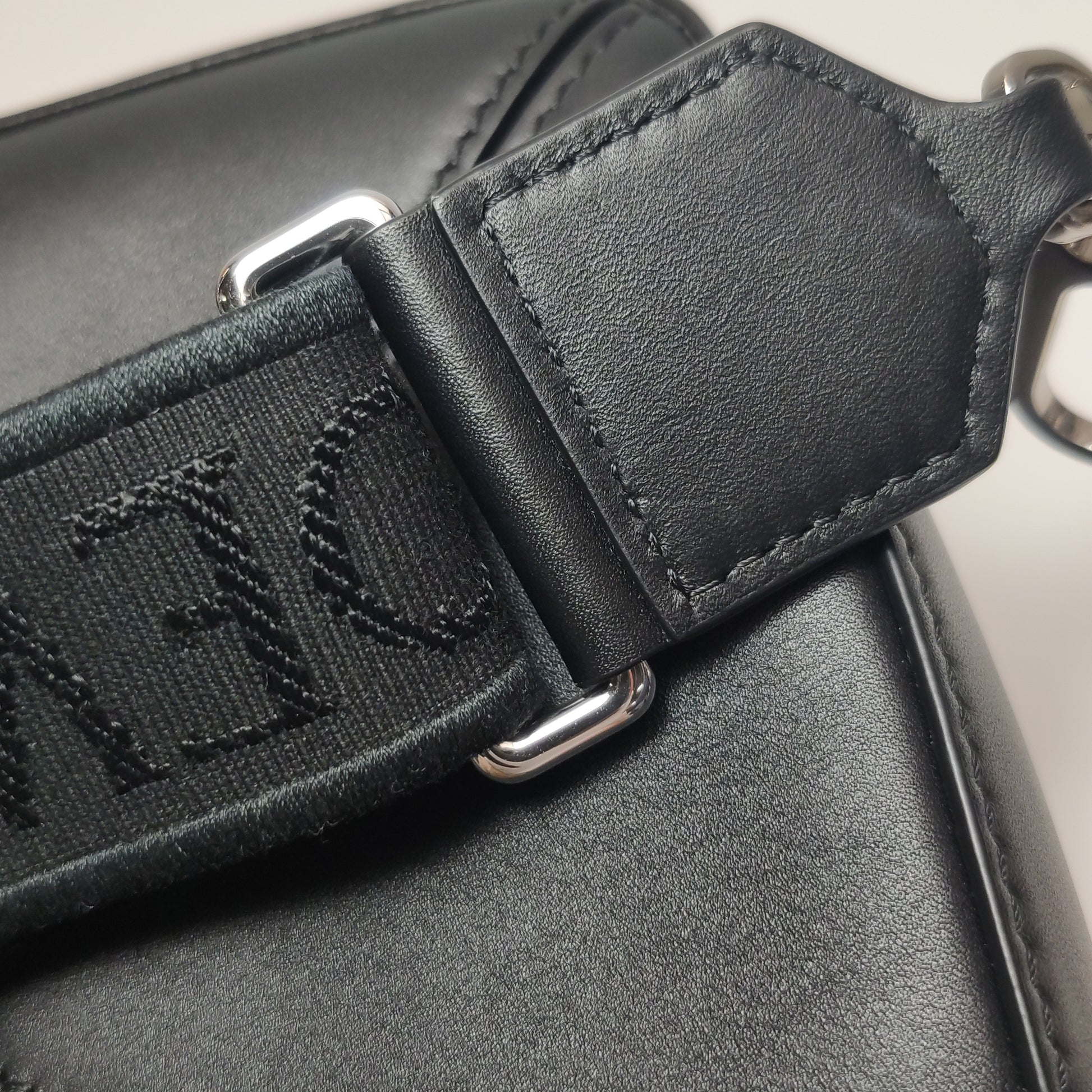 Loewe Puzzle Small Calfskin Jacquard Strap