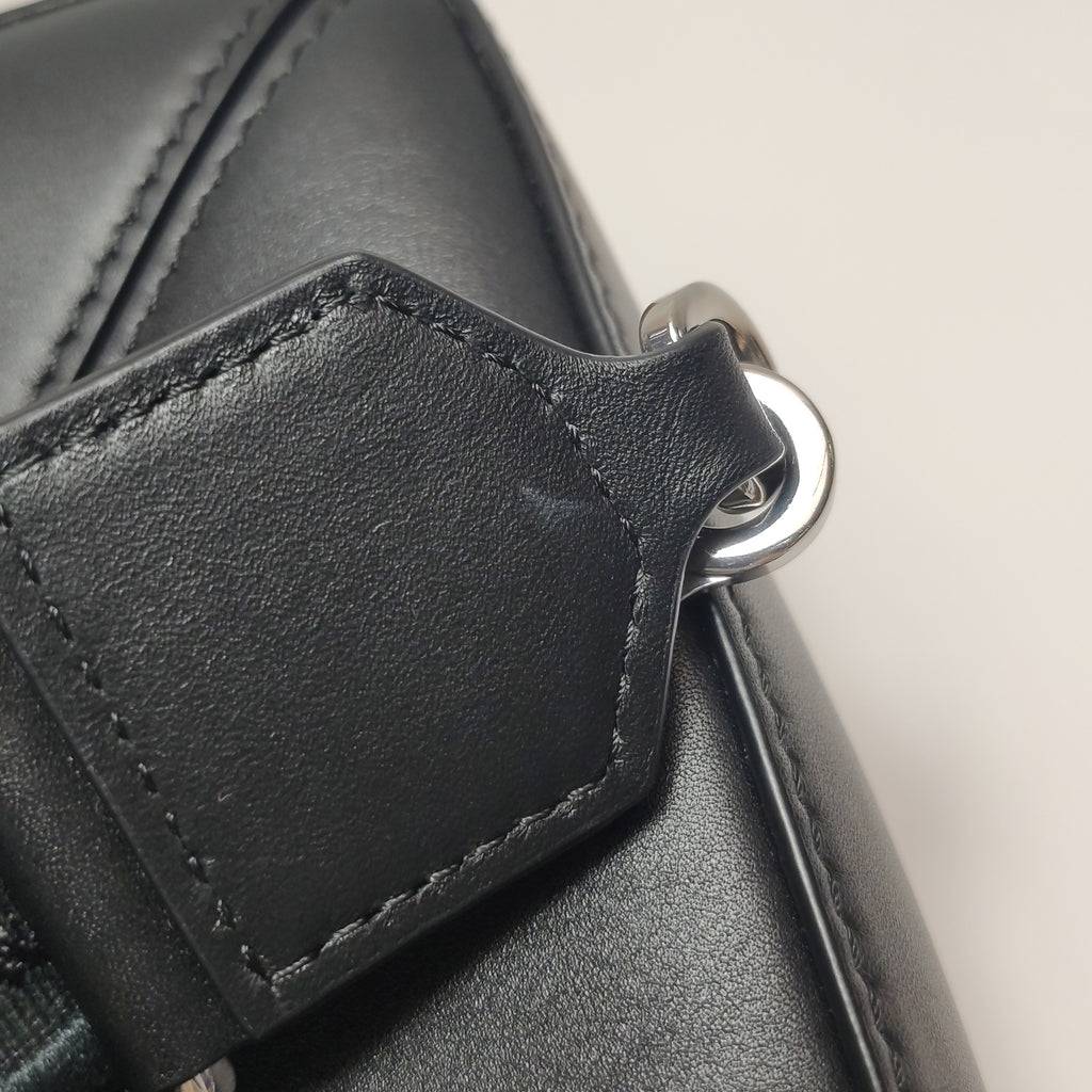 Loewe Puzzle Small Calfskin Jacquard Strap