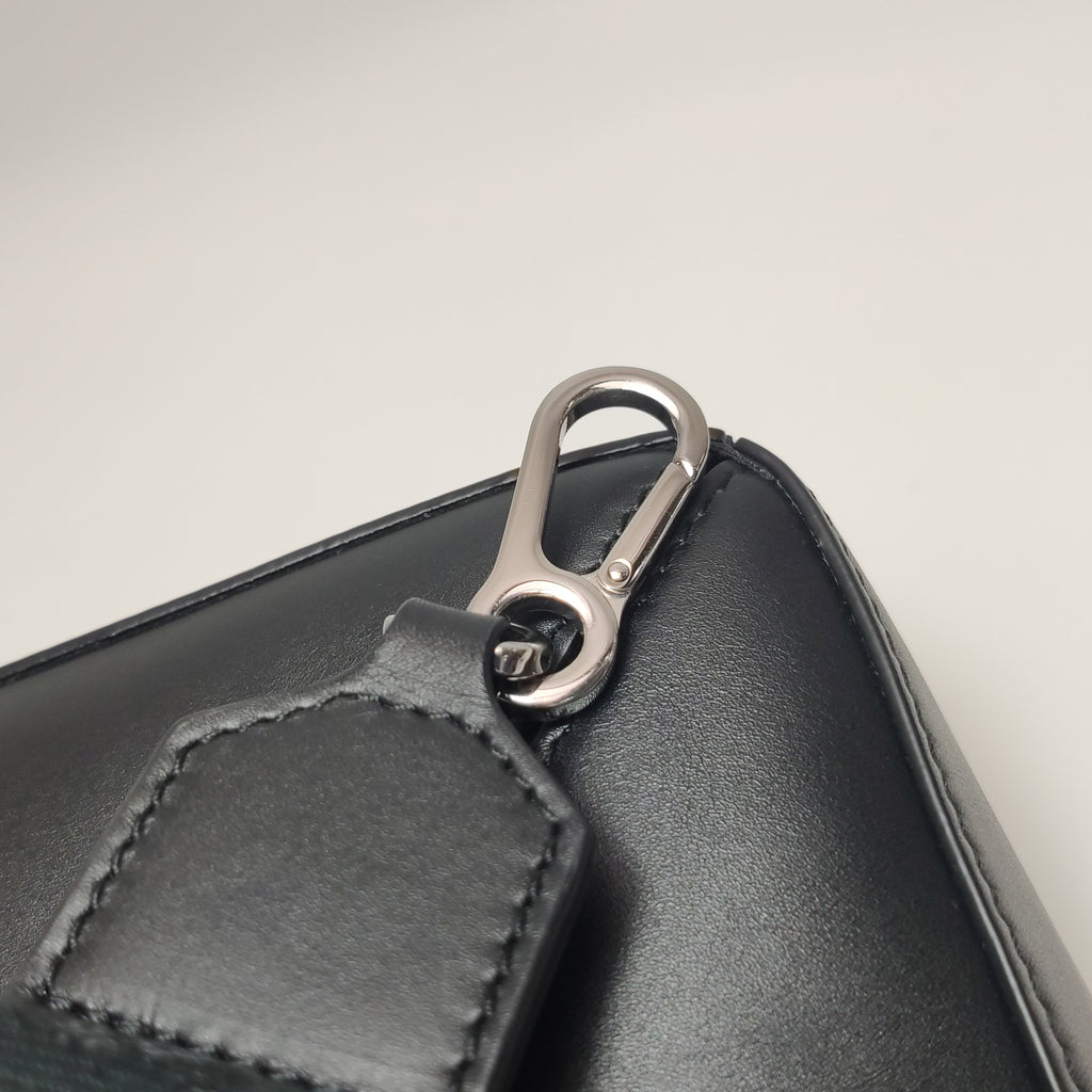 Loewe Puzzle Small Calfskin Jacquard Strap