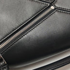 Loewe Puzzle Small Calfskin Jacquard Strap