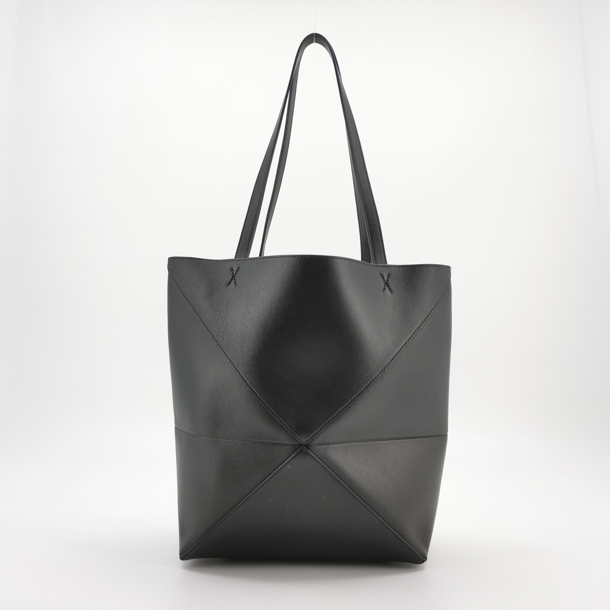 Loewe Puzzle Fold Tote Medium Black