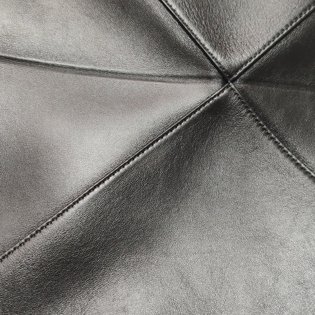 Loewe Puzzle Fold Tote Medium Black
