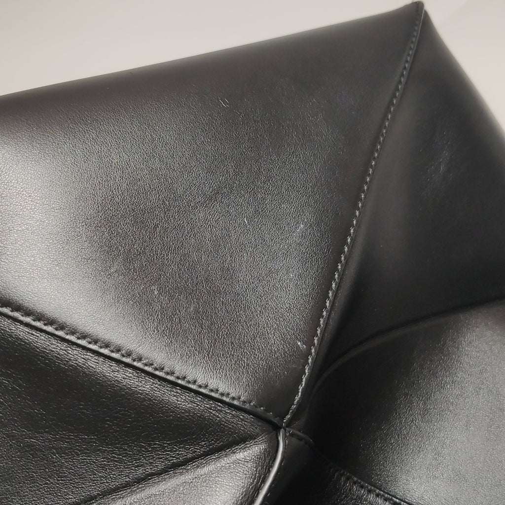 Loewe Puzzle Fold Tote Medium Black