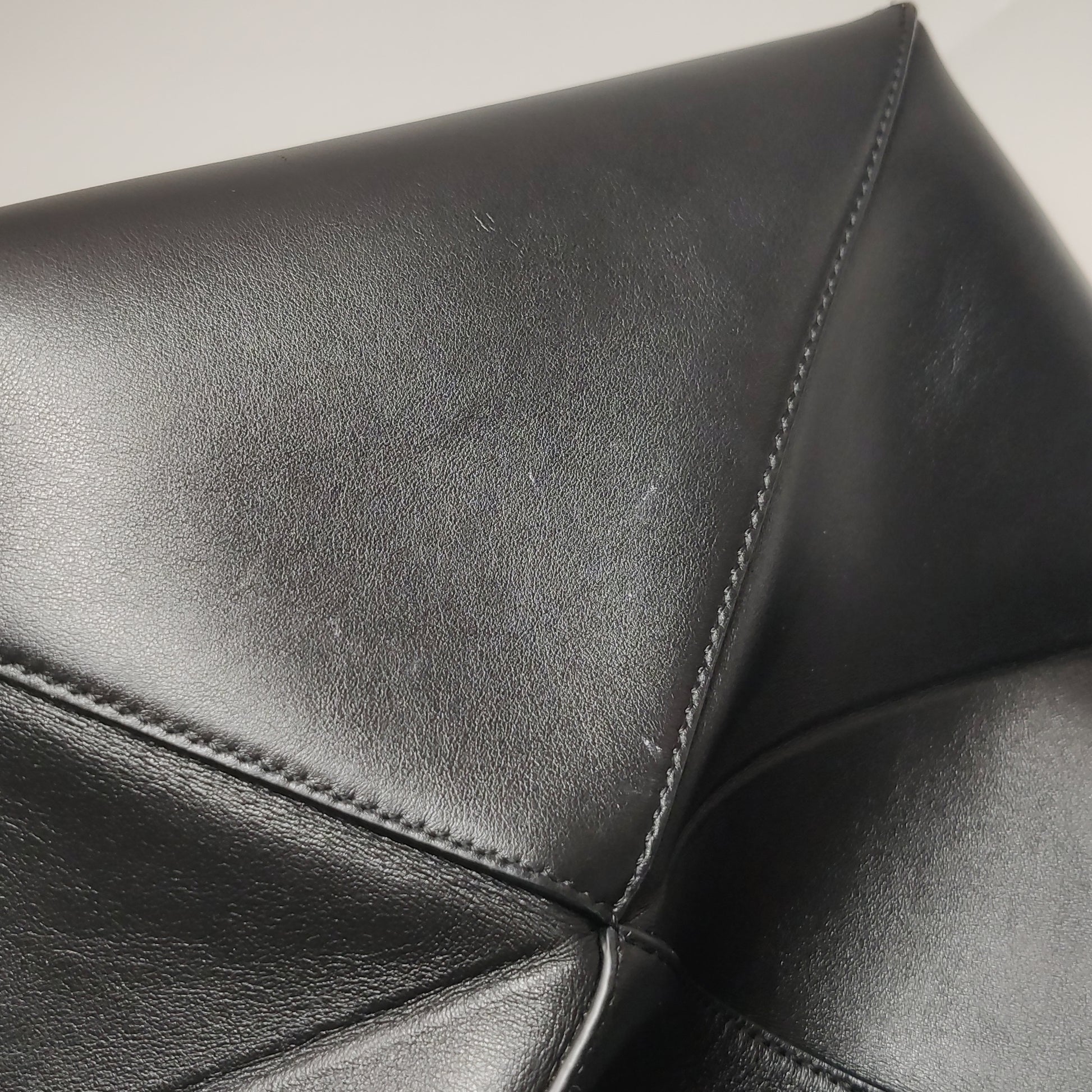 Loewe Puzzle Fold Tote Medium Black