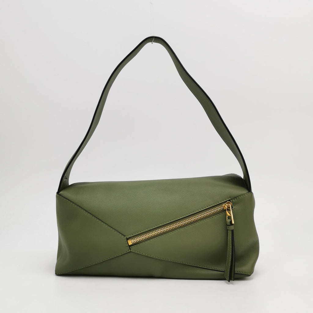 Loewe Puzzle Hobo Bag Green