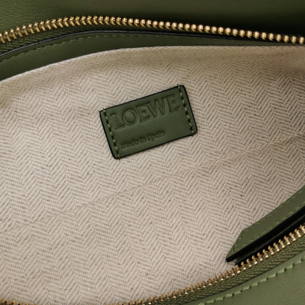 Loewe Puzzle Hobo Bag Green