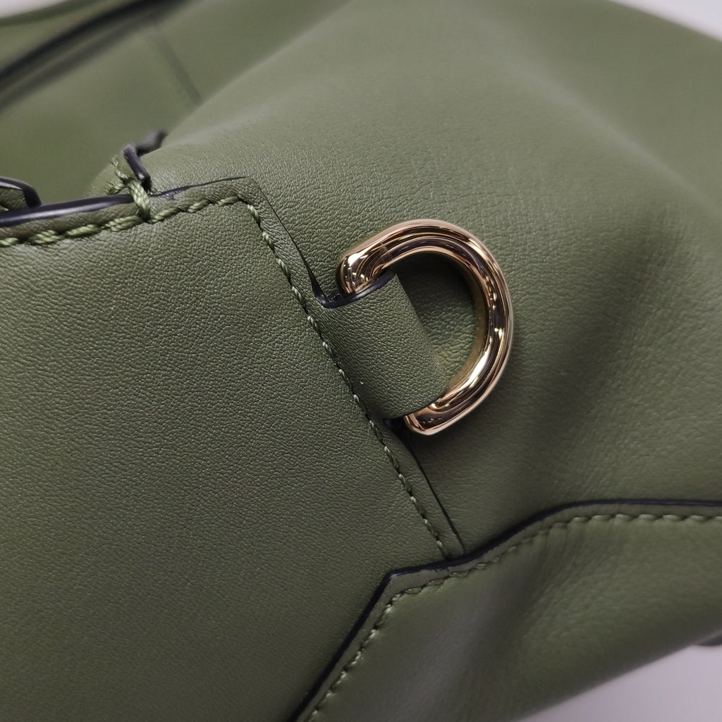 Loewe Puzzle Hobo Bag Green