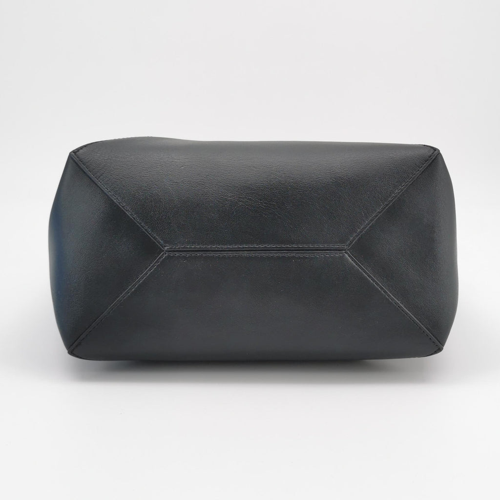 Loewe Puzzle Fold Tote Medium Bicolor Tan Black