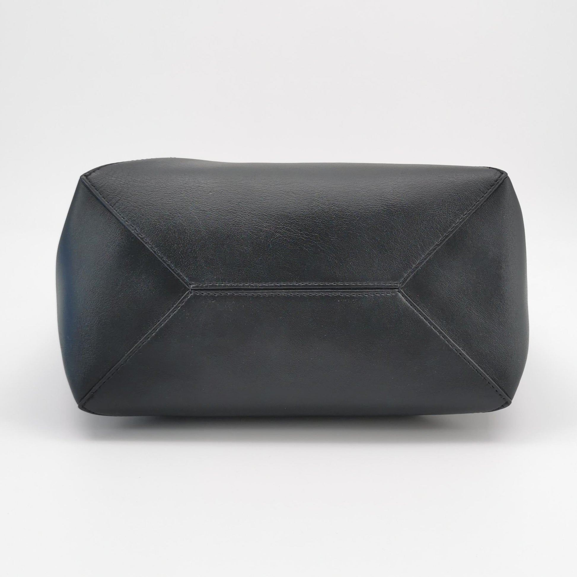 Loewe Puzzle Fold Tote Medium Bicolor Tan Black