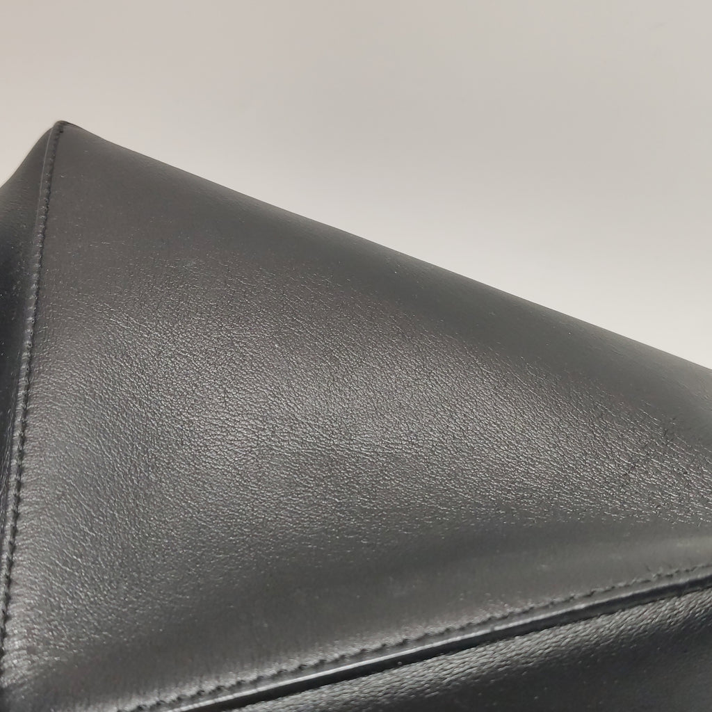Loewe Puzzle Fold Tote Medium Bicolor Tan Black