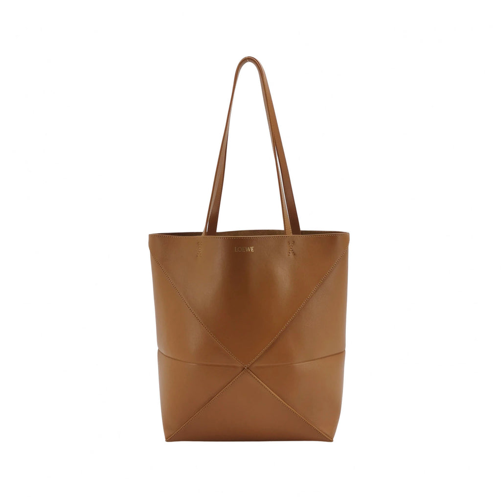 Loewe Puzzle Fold Medium Caramel