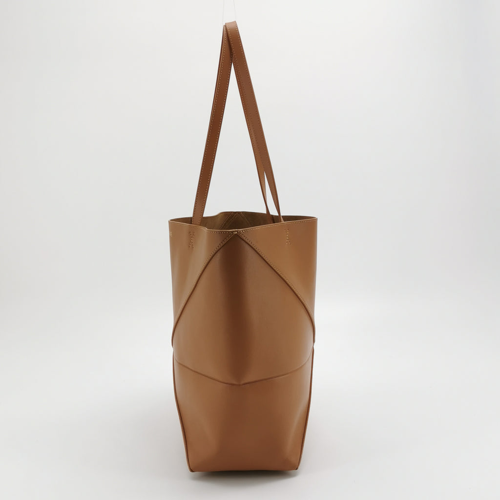 Loewe Puzzle Fold Medium Caramel