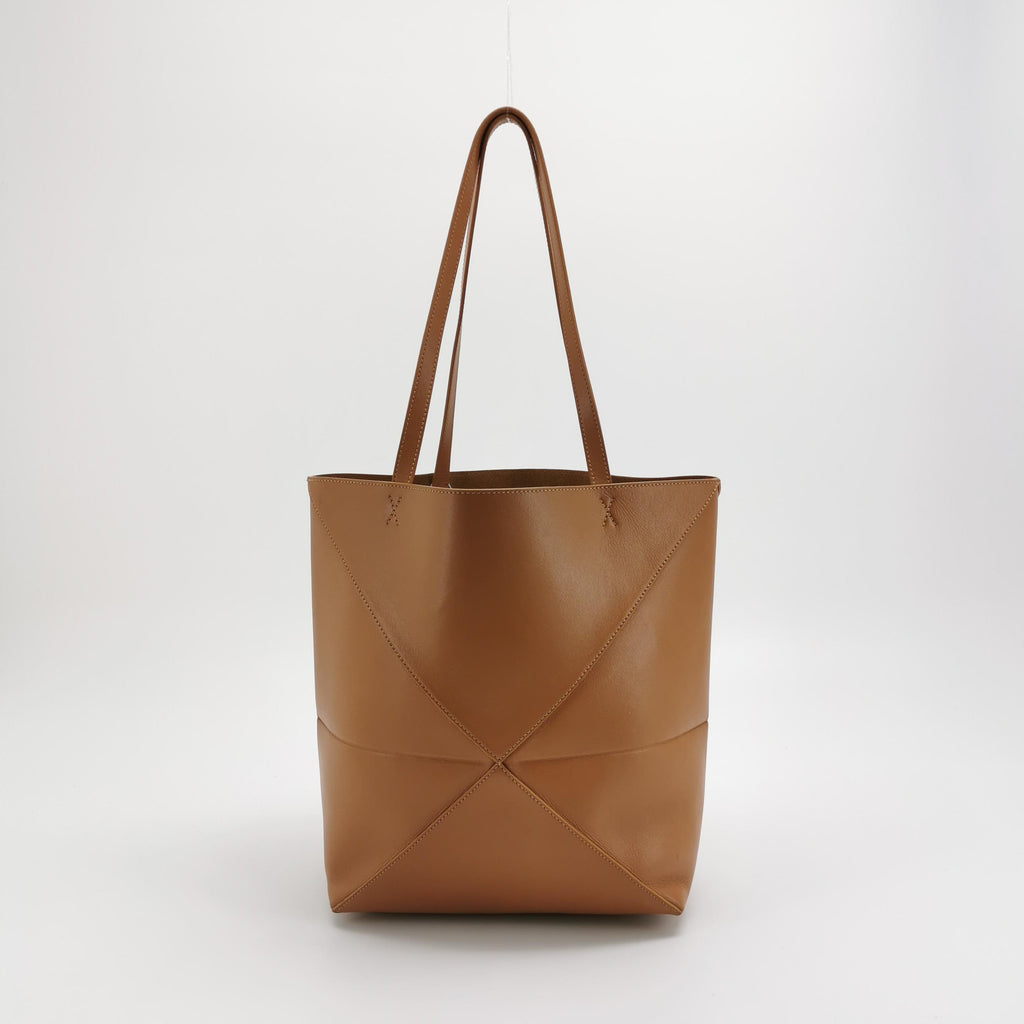 Loewe Puzzle Fold Medium Caramel