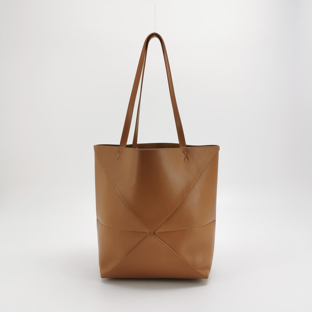 Loewe Puzzle Fold Medium Caramel