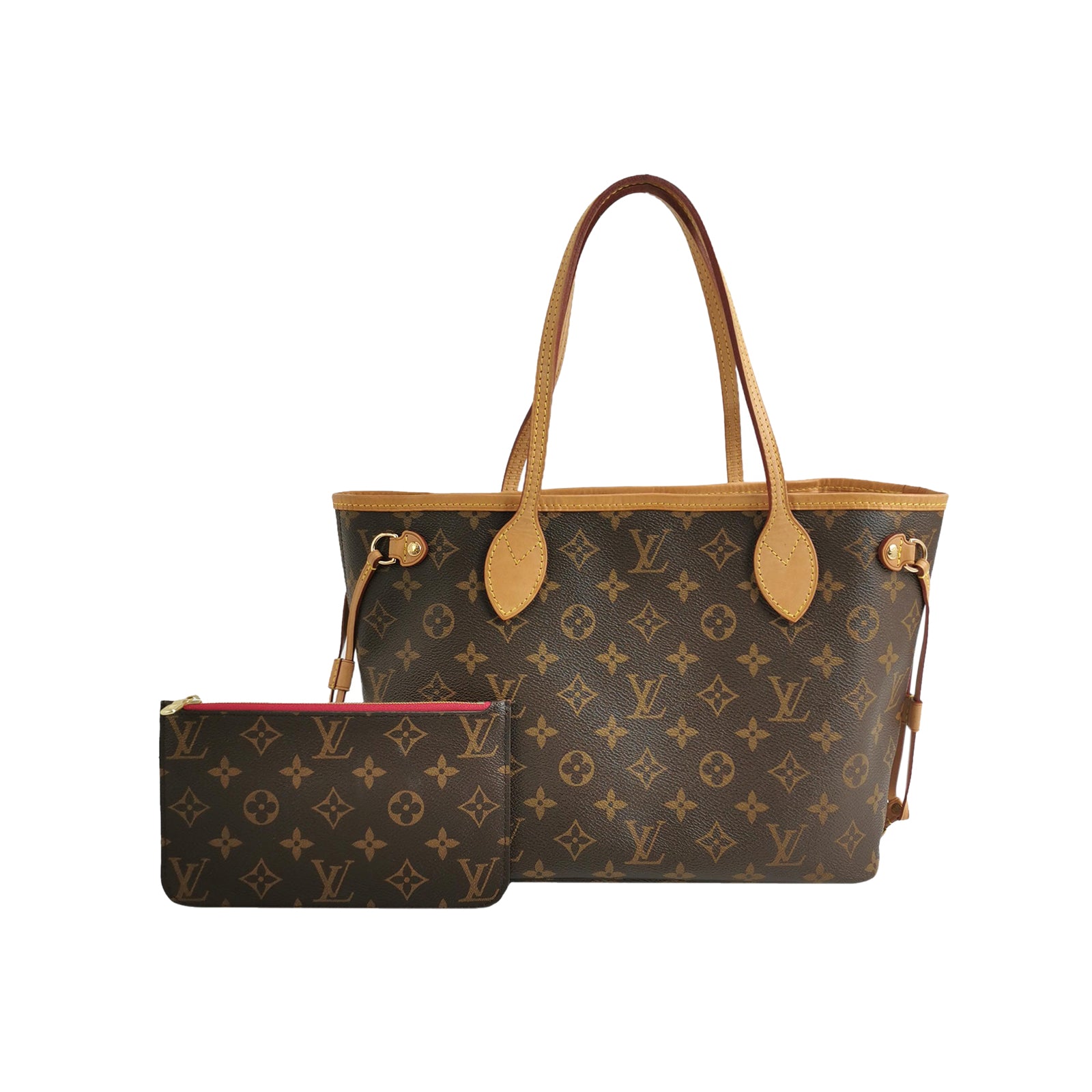 Louis Vuitton Neverfull PM Monogram w Pouch