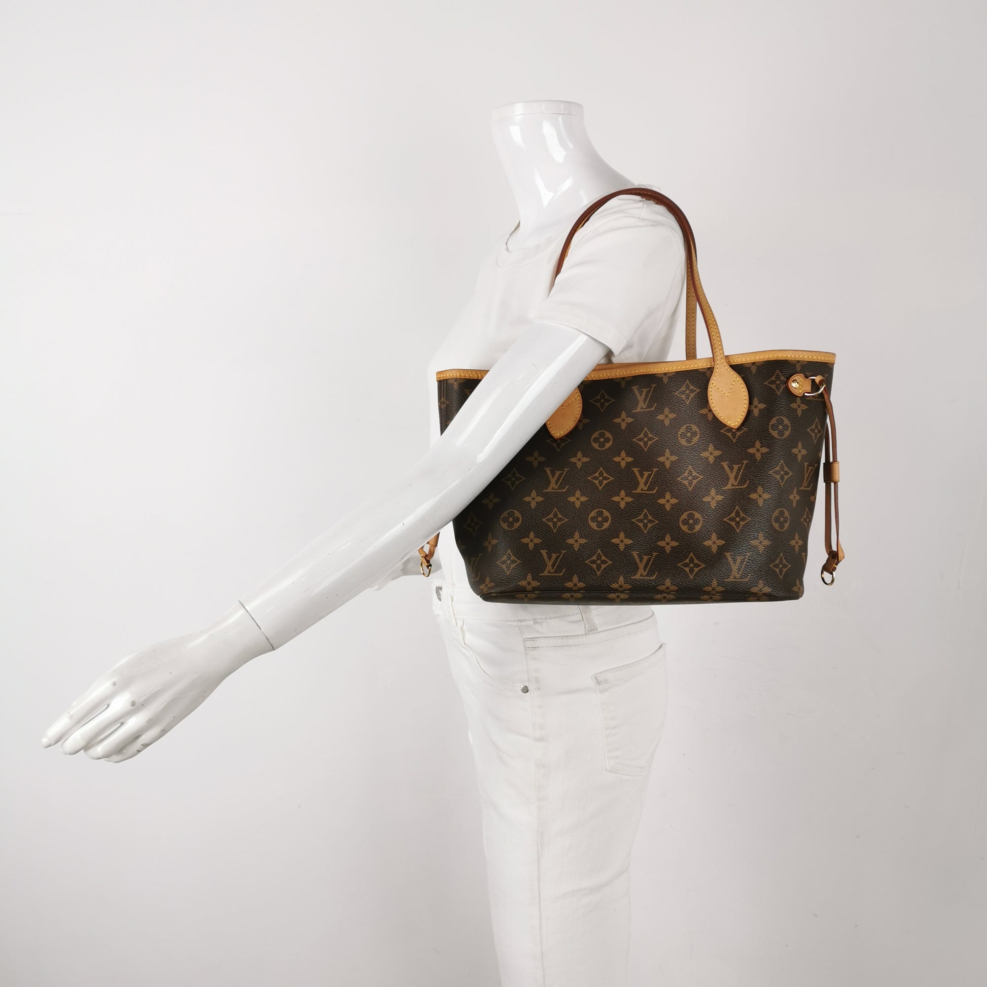 Louis Vuitton Neverfull PM Monogram w Pouch