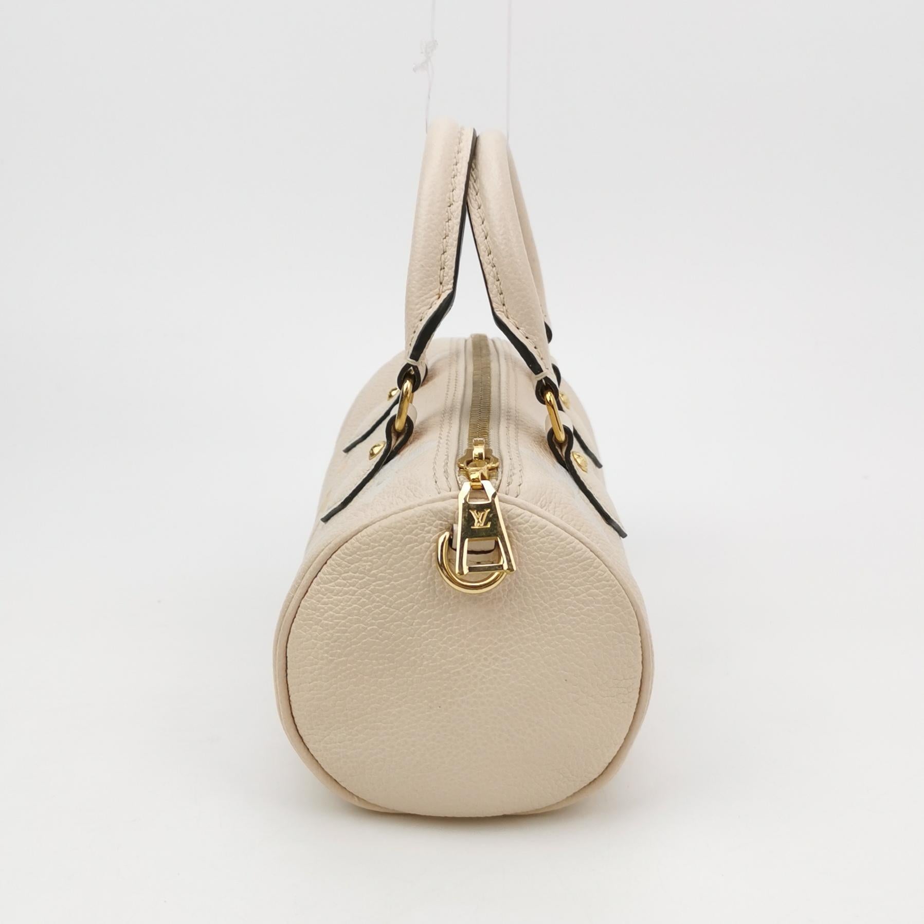 Louis Vuitton Papillon BB Giant By The Pool Cream Saffron