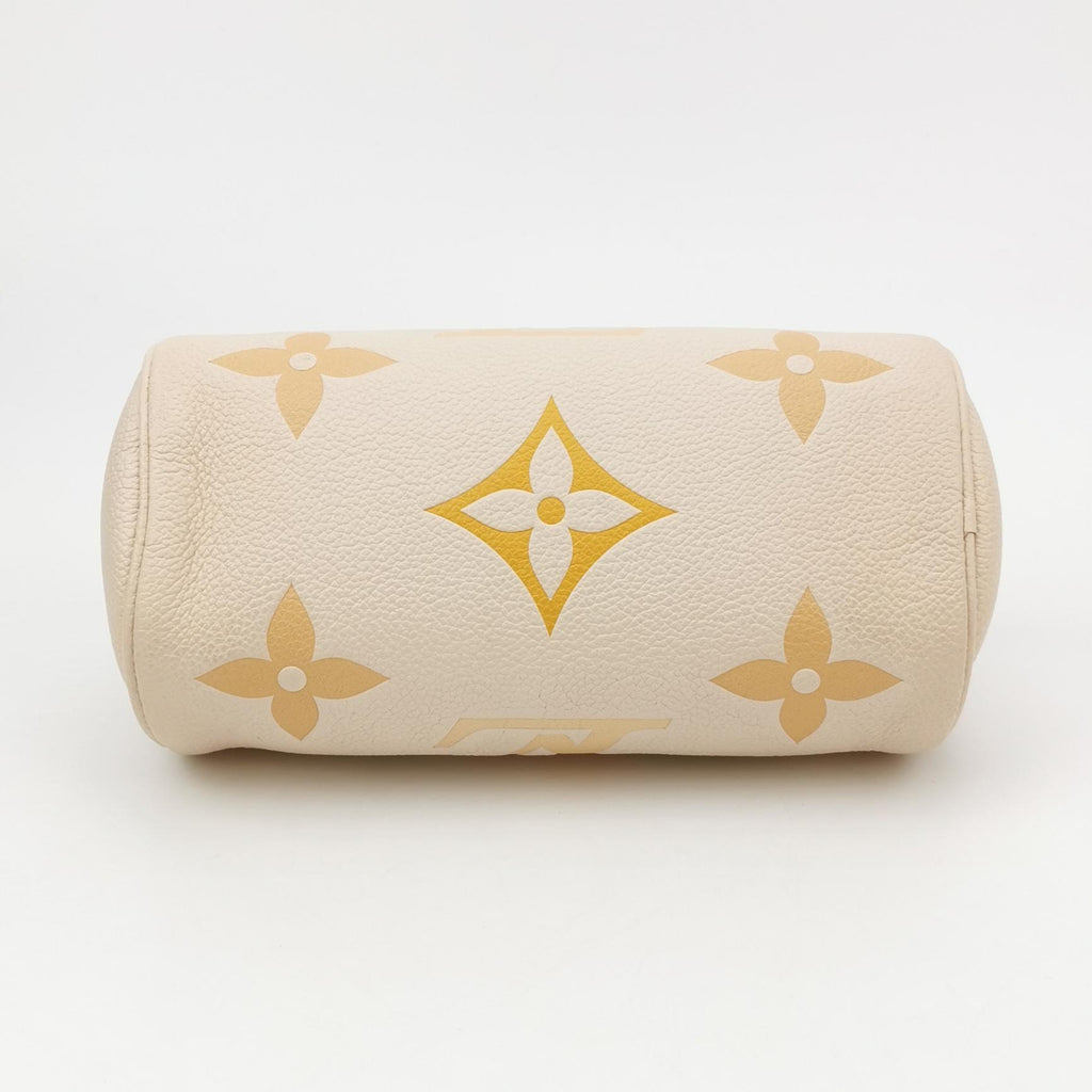 Louis Vuitton Papillon BB Giant By The Pool Cream Saffron