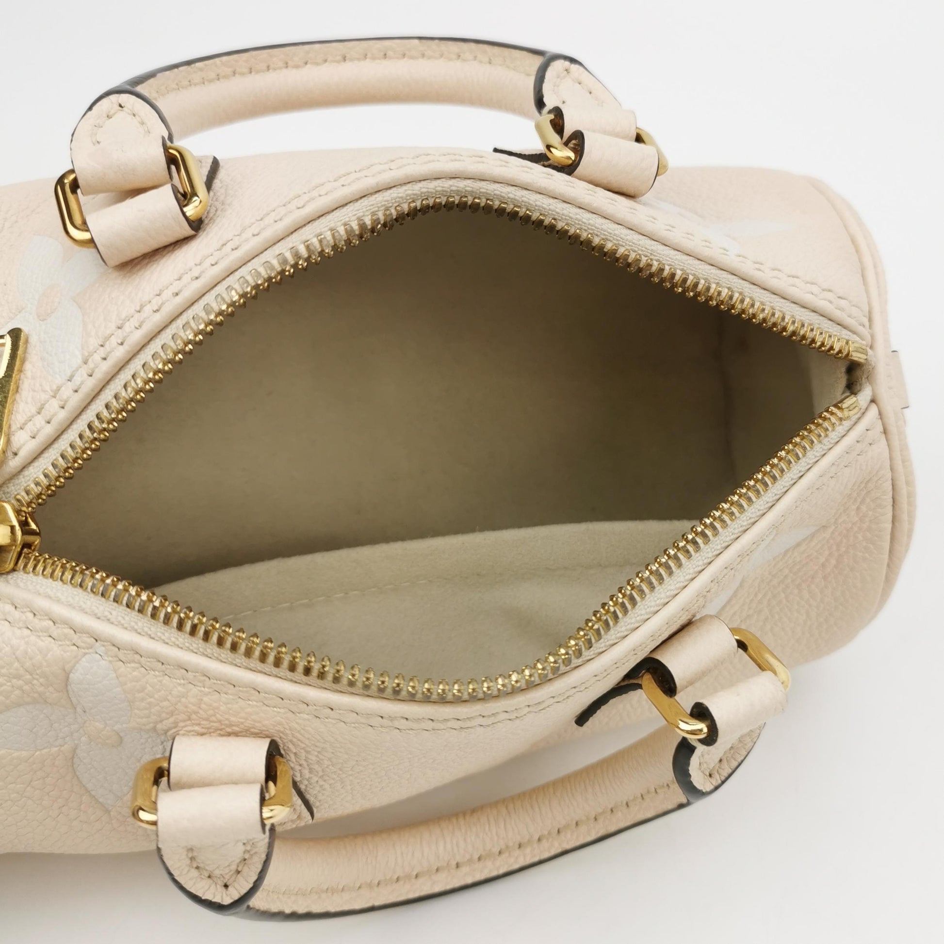 Louis Vuitton Papillon BB Giant By The Pool Cream Saffron