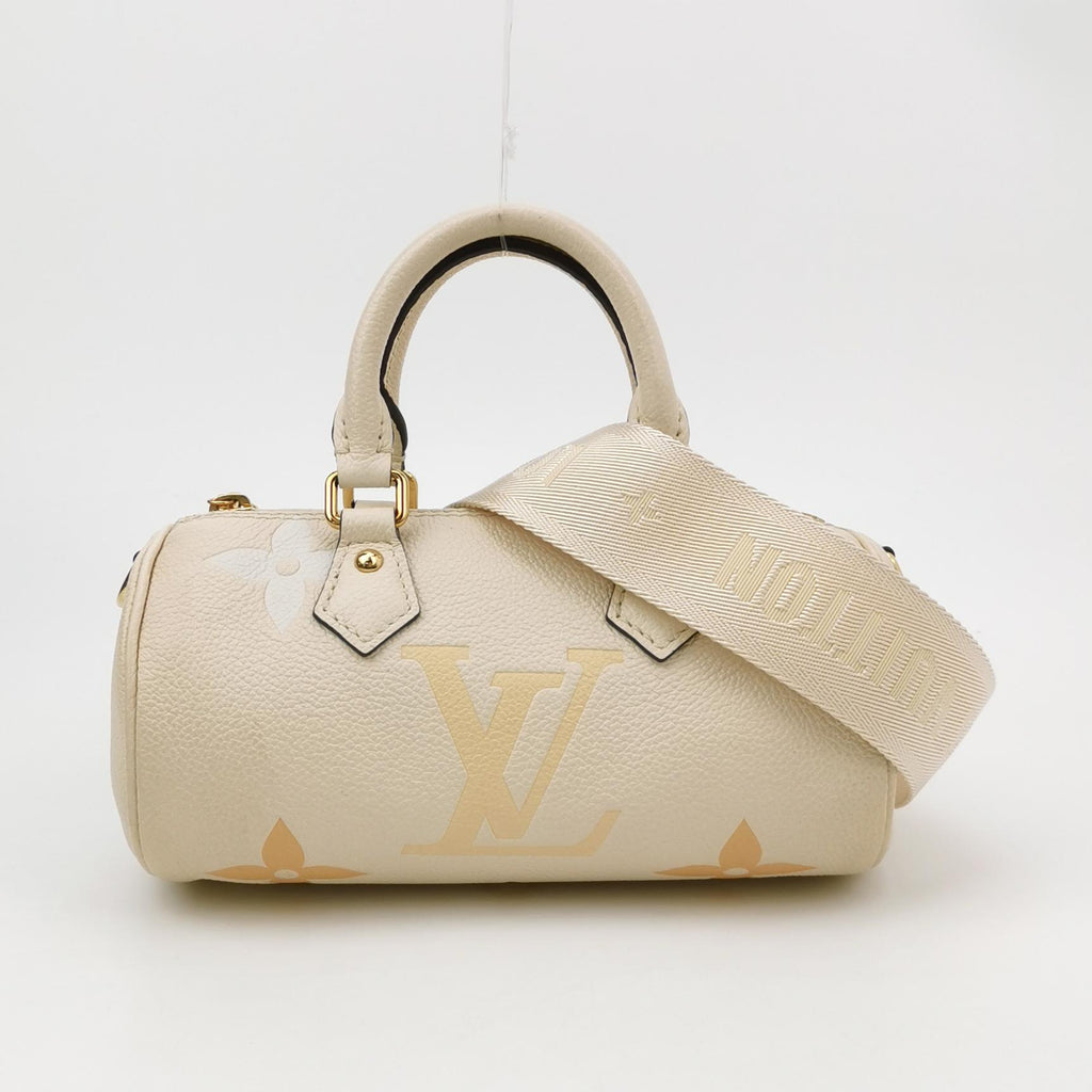 Louis Vuitton Papillon BB Giant By The Pool Cream Saffron