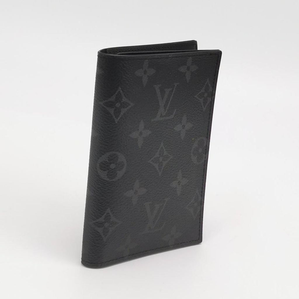 Louis Vuitton Monogram Eclipse Passport Cover Black