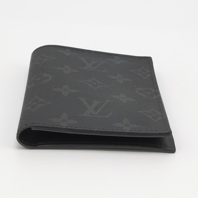 Louis Vuitton Monogram Eclipse Passport Cover Black